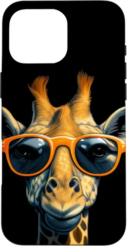Vista 18 de Funny Giraffe with Sunglasses Case for iPhone 17