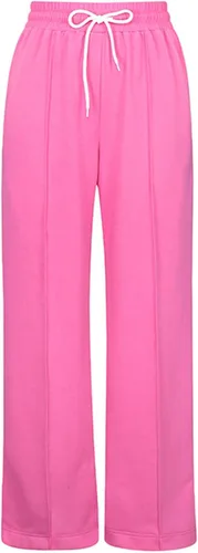 Vista 2 de Pantalones Cargo Mujer Cintura alta Barril Recto Pantalones de Moda Cintura elástica Cordón Pantalones de chándal