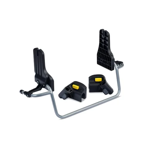 Vista 7 de BOB Gear Adaptador de cochecito de jogging individual para asientos de automóvil infantiles Britax, gris