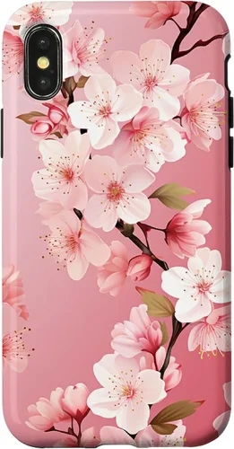 Vista 5 de Japan Pink Flower Sakura Florist Anime Cherry Blossom Case for iPhone 17