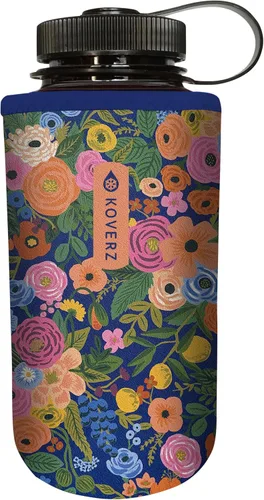 Vista 43 de Funda de neopreno para botella de agua Koverz, funda de neopreno, se ajusta a botellas de agua de 24-30 oz, lavable y reutilizable, tamaño grande