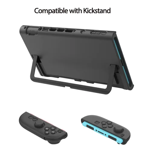 Vista 4 de COMCOOL Dockable Case for Nintendo Switch 2 2025 - [Military Grade Drop Protection] Slim Shockproof with Anti-Fingerprint Switch 2 Protective Cover