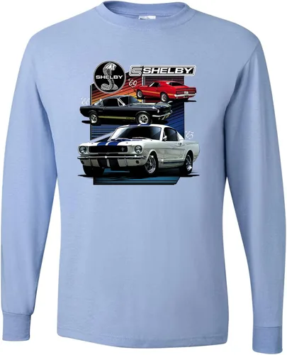 Vista 5 de Shelby '65 '66 '69 Powered by Ford Motors - Mangas largas oficiales para hombre