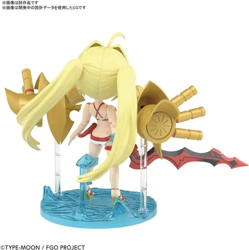 Vista 4 de Bandai Hobby Petitrits Lanzador Nero Claudio Destino Gran Orden