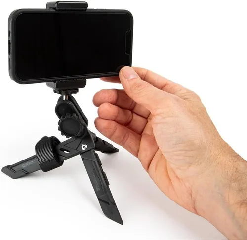 Vista 7 de UltraPod 3 Mini trípode de viaje con soporte para teléfono