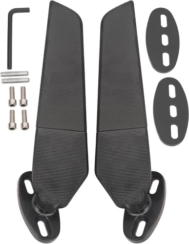 Vista 7 de Espejos retrovisores modificados para motocicleta, espejos laterales giratorios ajustables para Honda CBR125R CBR250R CBR300R CBR500R CBR600F4