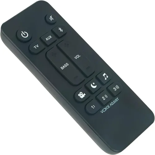 Vista 2 de AULCMEET RE6214-1 RE62141 Nuevo control remoto universal de repuesto para Polk Audio Signa S1, AM6214-A Signa S2, Signa S3, Signa S4 Barra de sonido