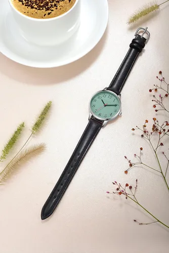 Vista 6 de BRIGADA - Reloj de mujer elegante reloj para mujer correa de cuero reloj de chicas para mujer impermeable