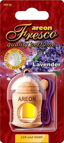 Vista 7 de AREON Fresco X FRXV01 - Ambientador colgante para coche y hogar, cristal negro