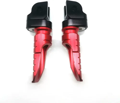Vista 2 de MZS Estriberas de Motocicleta, Estriberas Dobles Ajustables para el Piloto Delantero Compatibles con FZ07 FZ09 FZ10 FZ1 FZ6 FZ6R FZ8 MT03 MT07 MT09