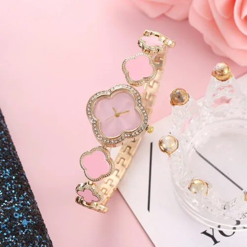 Vista 2 de Reloj de pulsera encantador de moda reloj de pulsera de cuarzo relojes de vestir