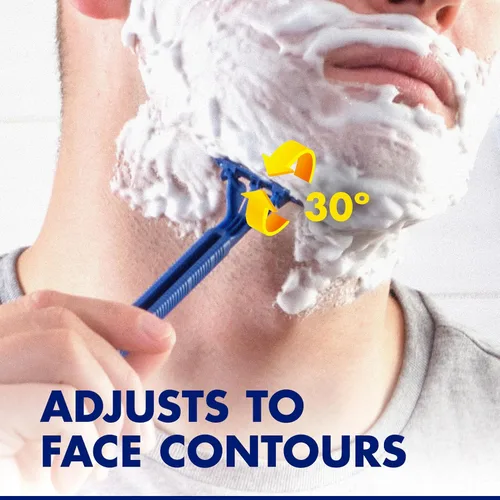 Vista 6 de Gillette Sensor2 Plus - Maquinillas de afeitar desechables para hombre con cabeza pivotante, 10 unidades (Paquete de 3)