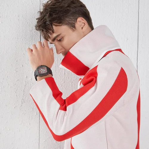 Vista 6 de DAVIS ELVIN - Reloj de pulsera con reloj suizo con movimiento automático para hombre DaviselvinWatch impermeable mecánico combina con cualquier ropa