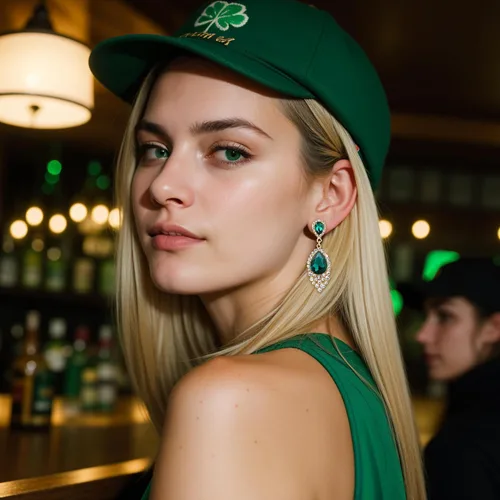 Vista 3 de BriLove - aretes de cristal para mujer, con diseño de lágrima