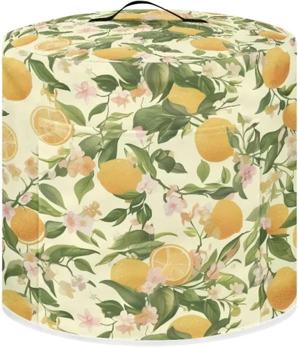 Vista 27 de Cubierta antipolvo para olla a presión con estampado floral de pájaros, compatible con 3 cuartos de galón, cubierta antipolvo instantánea duradera