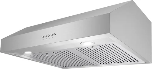 Vista 11 de COSMO UC30 Campana extractora con conductos debajo del gabinete de 29.5 pulgadas, ventilación sobre la estufa, ventilador de 3 velocidades, filtros