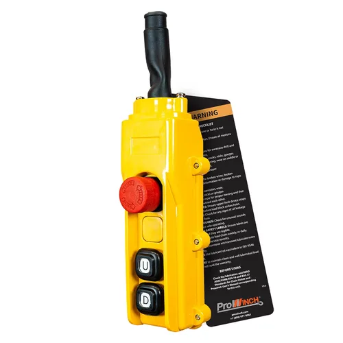 Vista 7 de Prowinch - Polipasto eléctrico portátil - Polipasto de cadena eléctrica de 300 lb con control remoto inalámbrico, altura de elevación de 20 pies