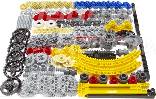 Vista 2 de Habow 233pcs Technic Gears Kit, Assorted Gear Set for MOC Technic Building