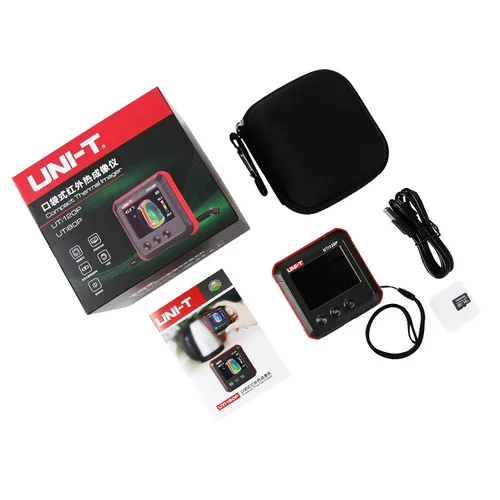 Vista 5 de UNI-T Cámara de imágenes térmicas recargable 10800 píxeles 120x90 resolución IR cámara infrarroja imagen térmica 3 paletas de color -4~752℉/-20~400℃