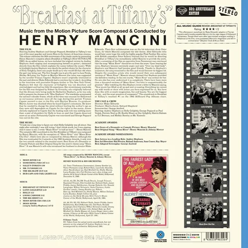 Vista 2 de Breakfast at Tiffany's Music From the Motion Picture Score