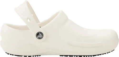 Vista 10 de Crocs Zuecos unisex Bistro (9 B (M) de EE. UU. para mujer/7 D (M) de hombre de EE. UU., blanco)
