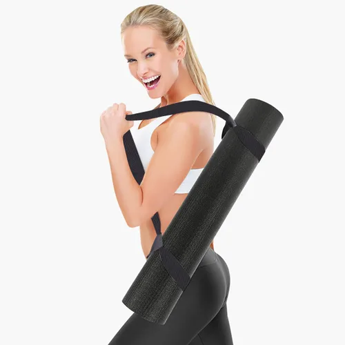 Vista 7 de 4PCS Yoga Mat Carrier Strap, Adjustable Yoga Mat Strap Carrier for Exercise/Travel/Gym, Mat Holder Sling Carrier