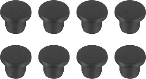 Vista 171 de MECCANIXITY - Tapones de silicona en forma de T (26mm, 1 pulgada de diámetro), color negro