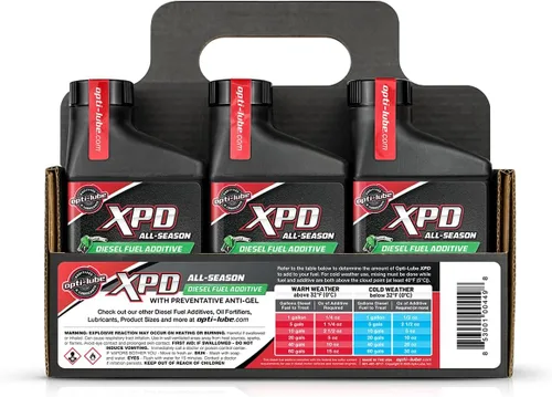 Vista 2 de Opti-Lube XPD - Aditivo de combustible diésel para todas las estaciones, botellas de 8 onzas (paquete de 6)