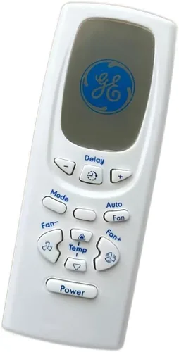 Vista 3 de Control remoto para aire acondicionado de habitación GE AEM05 AEM06 AEM08 WJ26X20522 WJ26X10354 AEW12AM AEW12AMG1 AEW12AN AEW12ANL1 AEW12ANW1