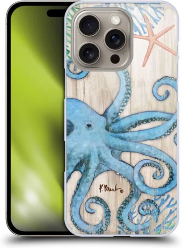 Vista 9 de Head Case Designs Funda rígida con licencia oficial de Paul Brent Agate Mermaid Coastal compatible con Apple iPhone 16 Pro