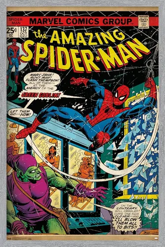 Vista 14 de Trends International Marvel Comics - Spider-Man - Portada #137 Póster de pared, 22.375" x 34", versión premium sin marco