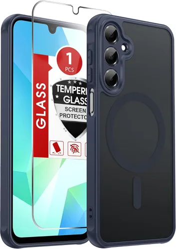 Vista 234 de LeYi Funda para teléfono Samsung-S23: protector de pantalla e imán MagSafe Púrpura