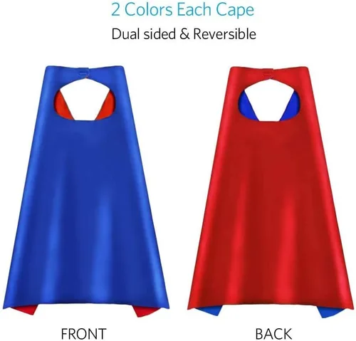 Vista 4 de NuGeriAZ Capas y máscara para niños, disfraces de Halloween para niños, juguetes de Halloween para niños, capa de Halloween, Halloween, Navidad