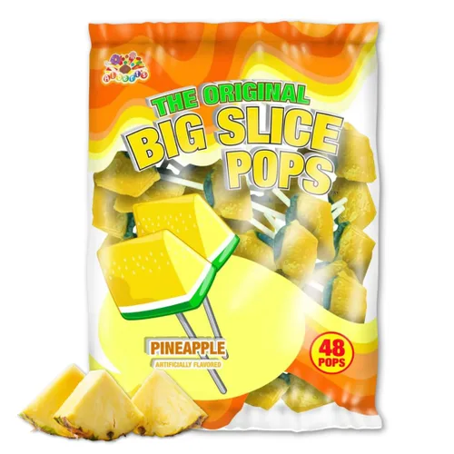 Vista 12 de Big Slice Pops Frambuesa Azul (bolsa de 48 unidades)