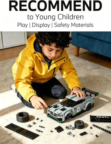 Vista 3 de RASTAR 406PCs - Ladrillos de construcción con licencia para Bentley
