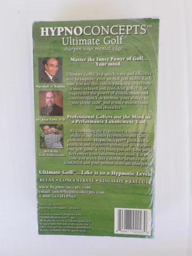 Vista 2 de Ultimate Golf Hypnoconcepts VHS