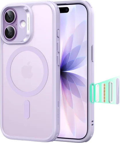 Vista 91 de ESR Funda para iPhone 14 Plus, compatible con MagSafe, protección de grado militar a prueba de golpes, resistente al amarillamiento, funda magnética