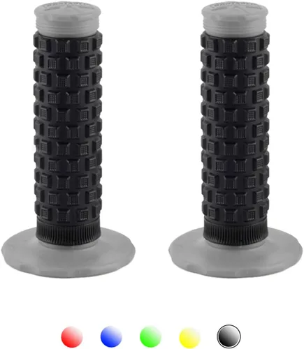 Vista 10 de Agarres para Manillar de Motocicleta 7/8" Agarres para Bicicleta de Cross con Parte Superior en Forma de Almohada Agarres Antideslizantes de Goma