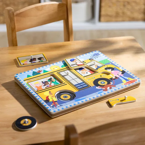 Vista 9 de Melissa & Doug rompecabezas con sonido, de 6 piezas