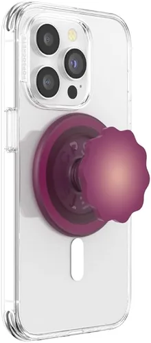 Vista 14 de PopSockets Agarre para teléfono MagSafe con soporte, soporte magnético, parte superior intercambiable, sujeción segura para fundas MagSafe de rojo