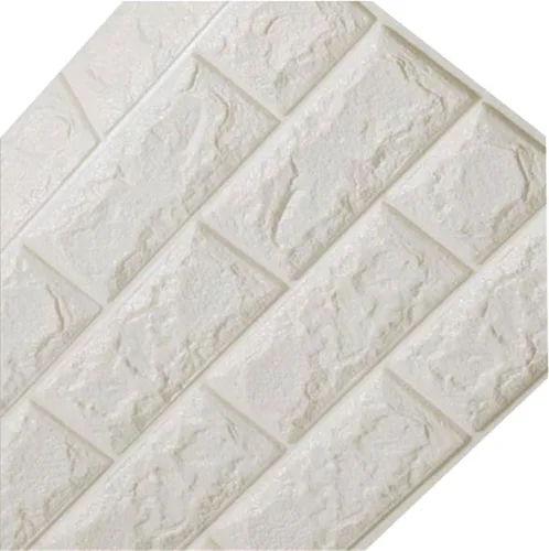 Vista 14 de Calcomanías de pared de ladrillo impermeables 3D de 27.56 x 11.81 pulgadas, paneles de pared autoadhesivos de espuma para TV, sala de estar
