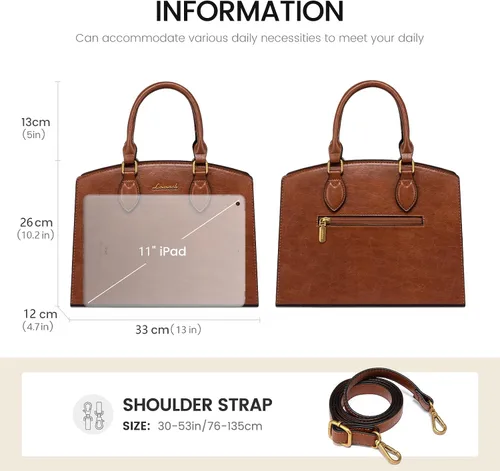 Vista 3 de LOVEVOOK Bolso de mano para mujer