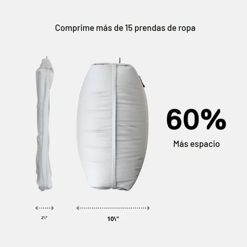 Vista 4 de Ekster Kit de vacío de viaje - Bolsas de vacío de viaje con bomba - 1