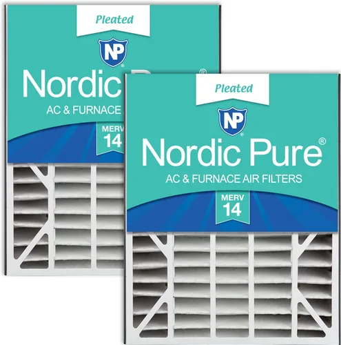 Vista 43 de Nordic Pure 20 x 25 x 5 (tamaño real: 19 3/4 x 24 1/4 x 4 7/8) Filtro de aire Air Bear Merv 8 de repuesto para reducción de olores de carbono puro