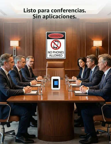 Vista 4 de ANFIER Auriculares de traducción A8 con ChatGPT integrado, no necesita Blanco