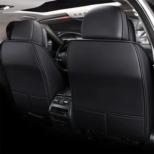 Vista 4 de Juego completo de fundas de asiento de automóvil compatibles con LR2 de cobertura completa, transpirable e impermeable, juego completo de accesorios
