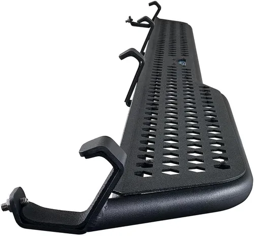 Vista 8 de IAG EZ-Step de longitud completa para Ford Bronco 2021+ con rockrails (4 puertas, placa con logotipo Area 51, 1 par)