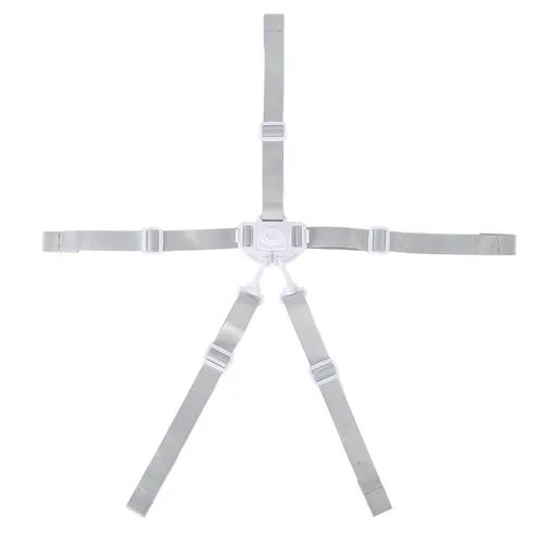 Vista 9 de Cinturón de seguridad de 5 puntos para bebé, correas de repuesto universales ajustables para silla de bebé, material resistente y cómodo