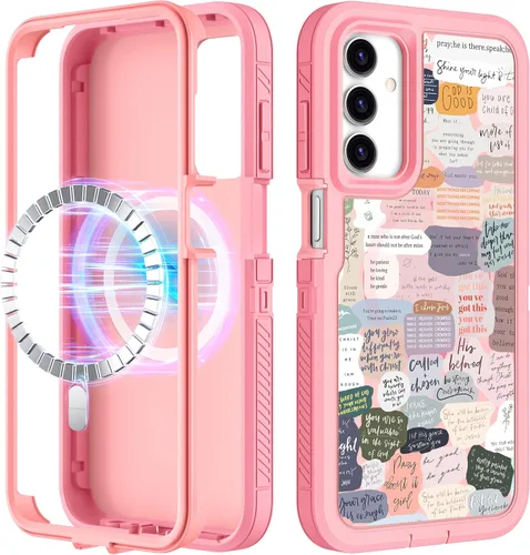 Vista 171 de Funda para Moto G 5G 2024 – Compatible con MagSafe para mujeres y niñas, bonita funda protectora magnética para teléfono, diseño femenino Kawaii