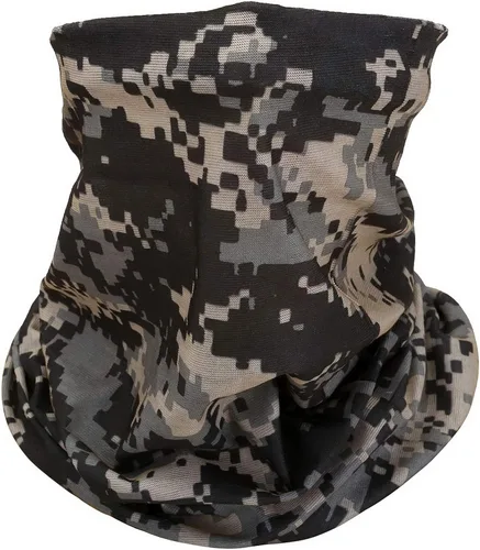 Vista 2 de Bandana sin costuras, pasamontañas, máscara para el cuello, reutilizable, transpirable, a prueba de polvo, resistente al viento, unisex, camuflaje